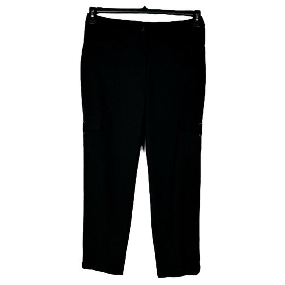 Zenergy by Chico’s SZ 1 (Medium) Pants Stretch Mid-Rise Quick-Dry Cargo Pockets - Picture 1 of 10